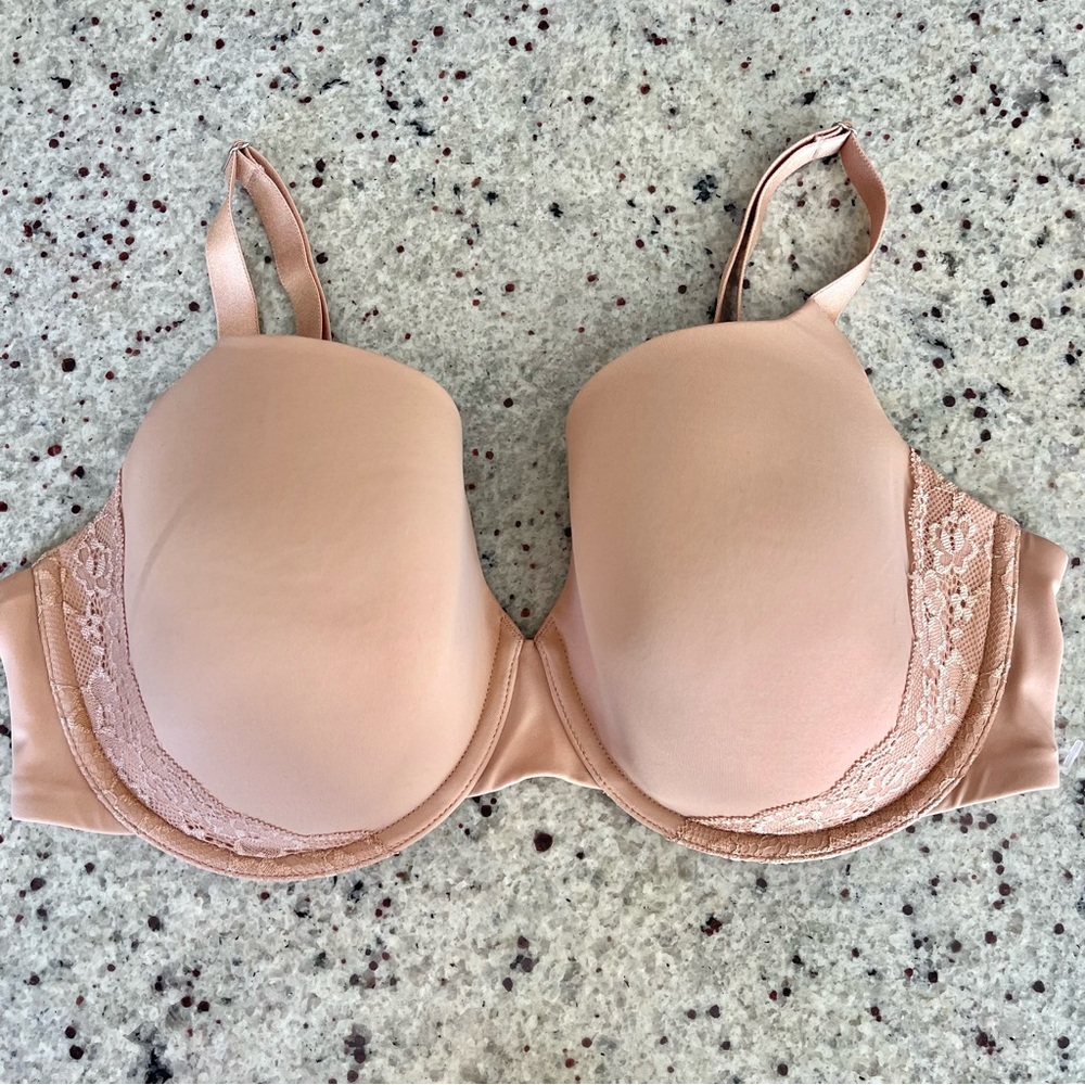 NWOT SPANX full coverage nude bra 36F